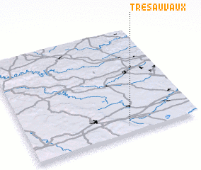 3d view of Trésauvaux