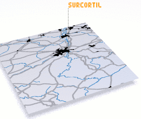 3d view of Sur-Cortil