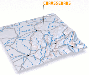 3d view of Chaussenans