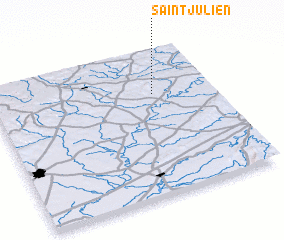 3d view of Saint-Julien