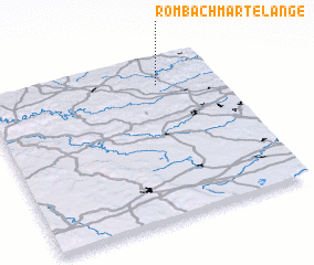 3d view of Rombach-Martelange