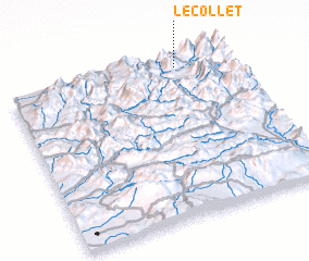 3d view of Le Collet