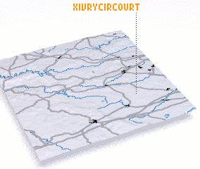 3d view of Xivry-Circourt