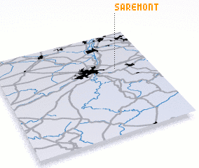 3d view of Sarémont