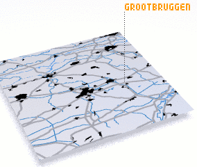 3d view of Groot Bruggen