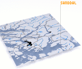 3d view of Sanddal