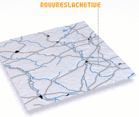 3d view of Rouvres-la-Chétive