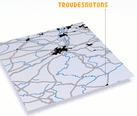 3d view of Trou des Nutons