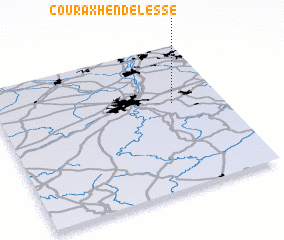 3d view of Cour à Xhendelesse