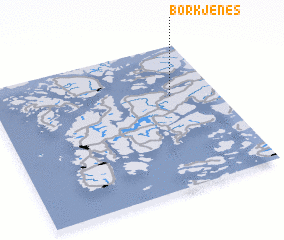 3d view of Børkjenes