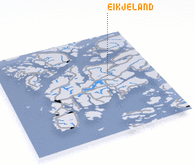 3d view of Eikjeland