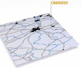 3d view of Chaineux