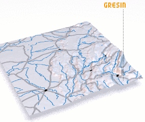 3d view of Grésin