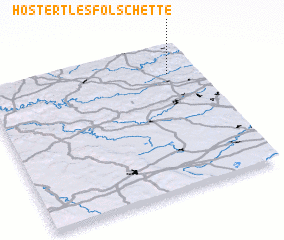 3d view of Hostert-lès-Folschette