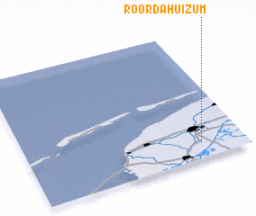 3d view of Roordahuizum