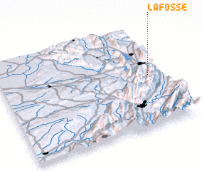 3d view of La Fosse