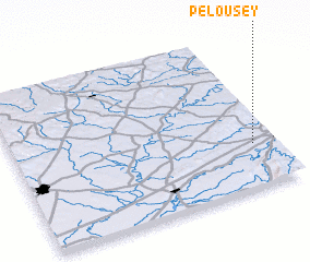 3d view of Pelousey