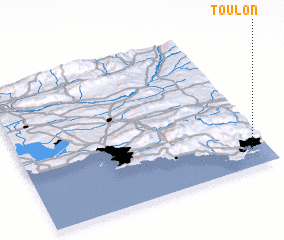 3d view of Toulon