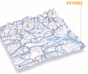 3d view of Peyruis