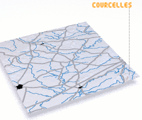 3d view of Courcelles