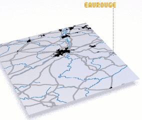 3d view of Eau Rouge