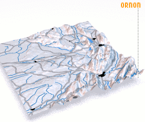 3d view of Ornon