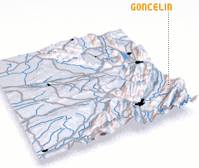 3d view of Goncelin