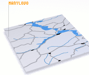 3d view of Manylovo