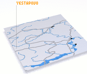 3d view of Yestapovo