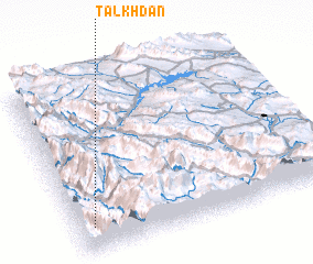 3d view of Talkhdān