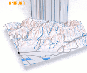 3d view of Amīrjān