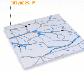 3d view of Oktyabr\