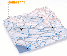 3d view of Gowd-e Band