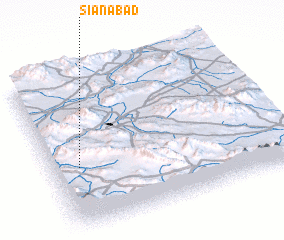 3d view of Sīānābād