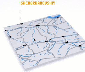 3d view of Shcherbakovskiy