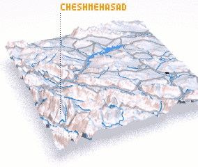 3d view of Cheshmeh Asad