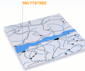 3d view of Malyy Atmas