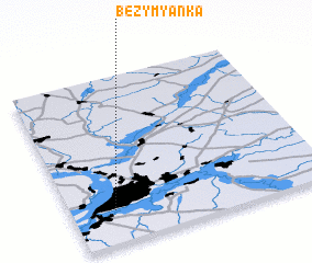 3d view of Bezymyanka