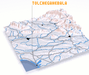 3d view of Tol Chegāh-e Bālā