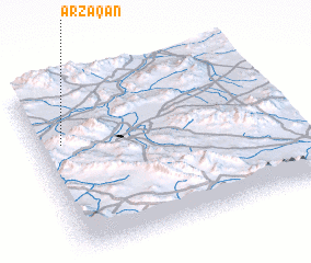 3d view of Arzaqān