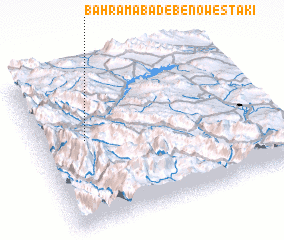 3d view of Bahrāmābād-e Benow Estakī