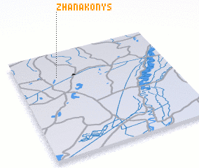 3d view of Zhanakonys