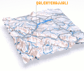 3d view of Qal‘eh-ye Ḩājj ‘Alī