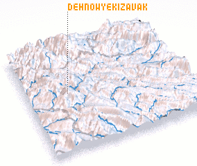 3d view of Deh Now-ye Kīzavak