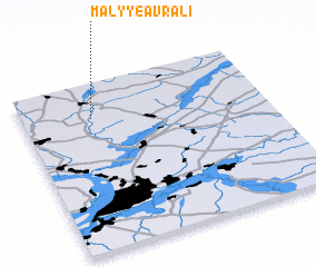 3d view of Malyye Avrali