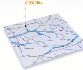 3d view of Ozërskiy