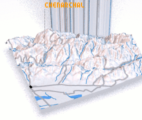 3d view of Chenār Chāl