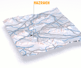 3d view of Mazra‘eh