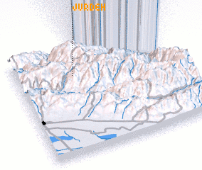 3d view of Jūr Deh