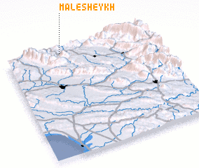 3d view of Māl-e Sheykh